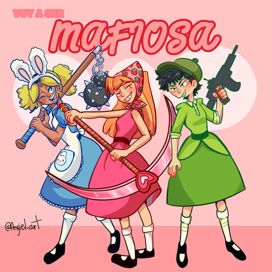 mafiosas PPG (character design)